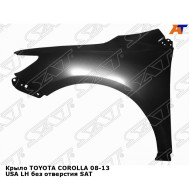 Крыло TOYOTA COROLLA 08-13 USA лев без отверстия SAT