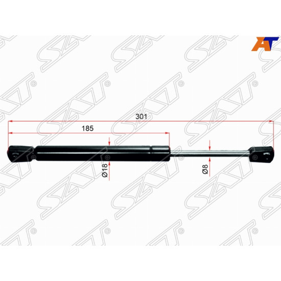 Амортизатор крышки багажника FORD FOCUS I 98-05/ FOCUS II седан 05-11 SAT