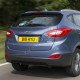Бампер задний в цвет кузова Hyundai ix35 (2010-2013) верх