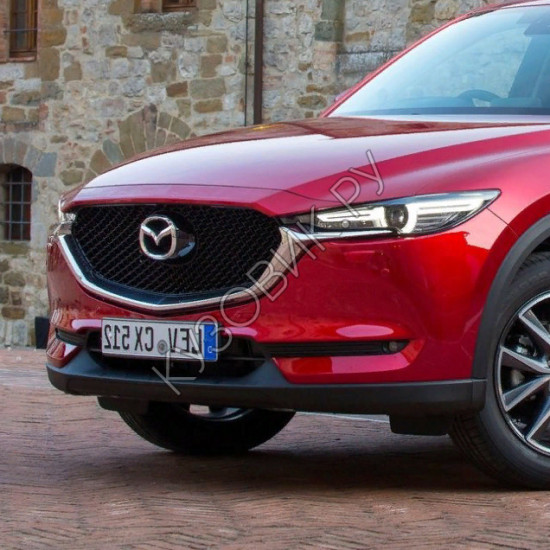 Бампер передний в цвет кузова Mazda CX-5 (2017-2021) рестайлинг