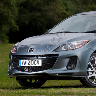 Передний бампер в цвет кузова Mazda 3 BL (2012-) рестайлинг